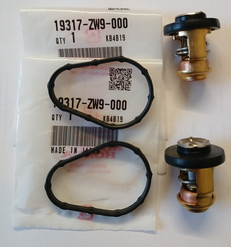 Thermostat and gasket honda - and,