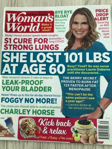 Woman world magazine july - world,