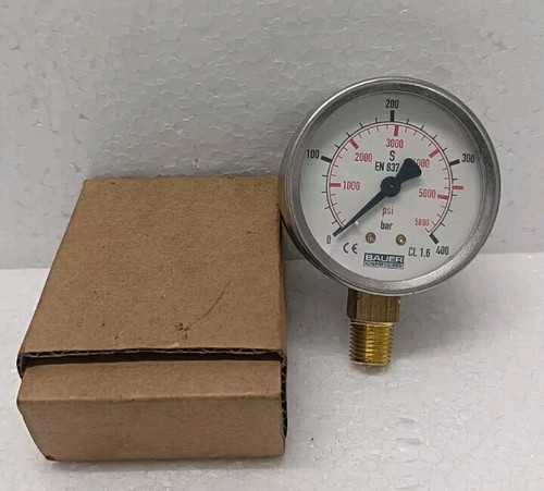 Bauer compressor pressure