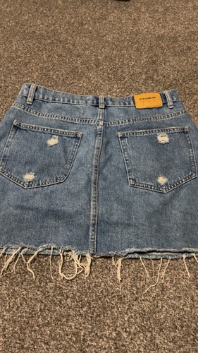 Denim skirt - denim,