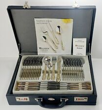 CUTLERY SET - Willhiem Toscana Rosfreier Edelstahl 72 Piece Case Gold Plated