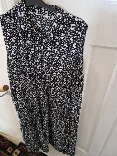 Sleeveless long dress - long, size