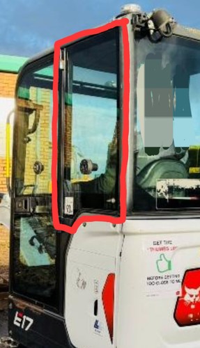 Bobcat e17 e19 side - &,