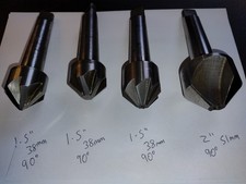 Morse Taper Countersink Bits Mt3 90o degree  2" 1.5" 50mm 38mm 51mmMilling Drill