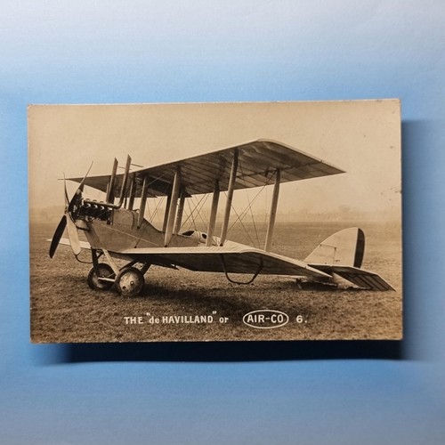 Ww1 era aircraft postcard - era,
