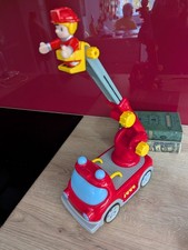 BAO 2002 Vintage Fire Engine with Extending Ladder with Lights and Sounds Rare