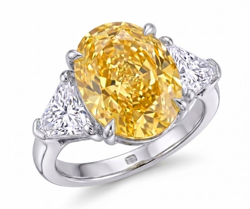 Certified oval shape - 5.00,