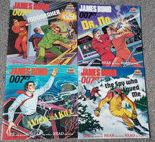 James Bond Children's Books x 4. Moonraker, Dr.No, View to a Kill, Spy who loved