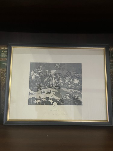 Antique framed engraving - antique, of