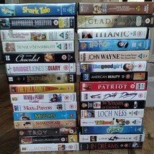 VHS Video Tape Bundle Job Lot