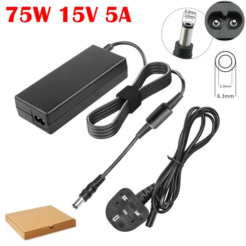 75w 15v adapter charger - 5a,