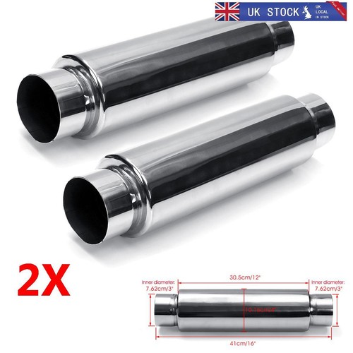 Round exhaust silencer - round,