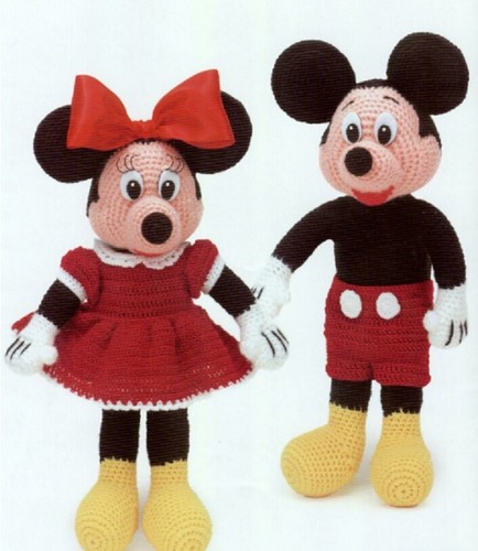 Vintage mickey minnie mouse - mickey, &