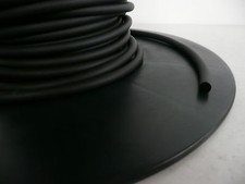 Neoprene Sponge Black Cord dia