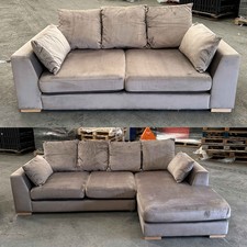 DFS Sofa Set - Plush Velvet