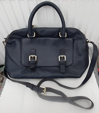 Boden Navy Blue Leather
