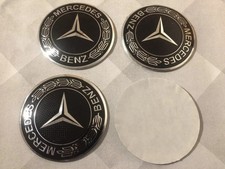 4x Sticker Mercedes Wheel