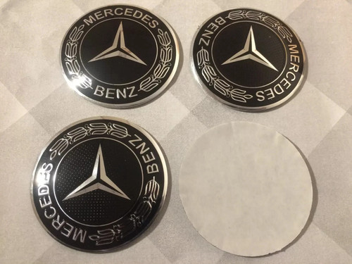 Sticker mercedes wheel - 4x,