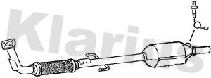 Catalytic converter fits seat - catalytic,