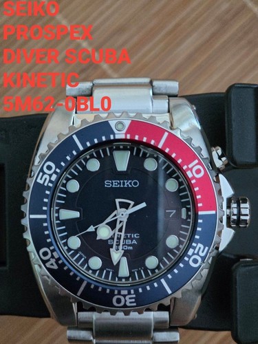 Seiko kinetic scuba 5m62 - seiko,