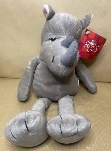 Russ standard rhino soft plush - russ,