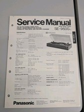Panasonic SE-9500 Stereo Music