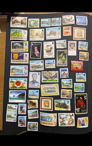 Jersey used stamps - jersey,