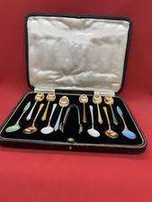 Antique Style Enamel Sterling