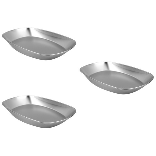 3pcs reusable stainless - stainless, steel