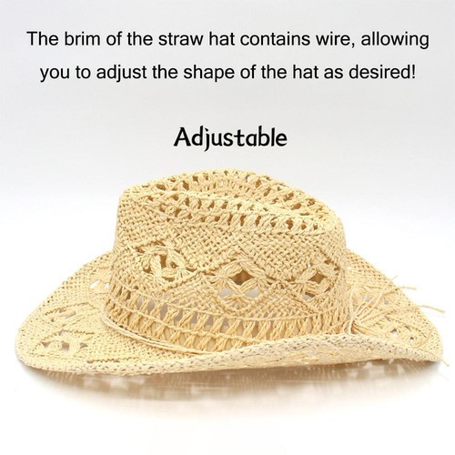 Fashion hollowed straw western - hollowed,