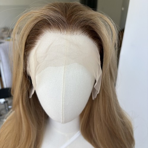 Ash blonde long - straight, hd