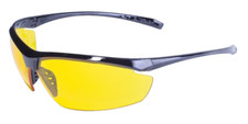 Yellow Tinted Ballistic Safety Glasses for Shooting Clay Target Hunting INC P&P