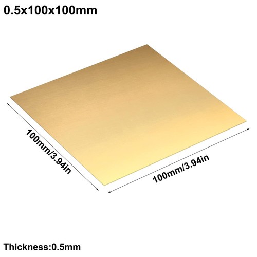 3mm brass plate sheet - 0.5/1/2/3mm,