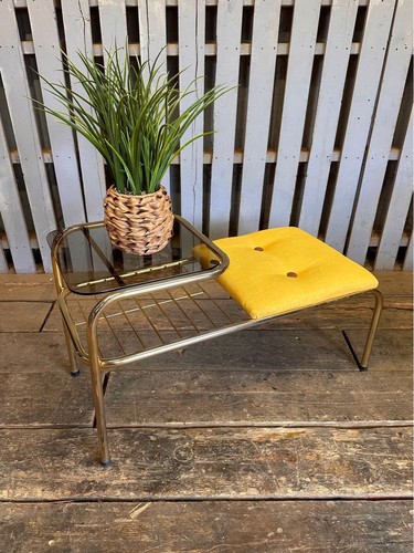 1970s funky gold glass - funky,