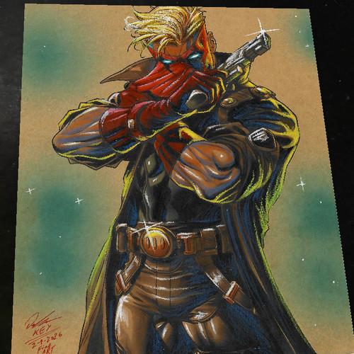 Grifter wildcats comics art - grifter,