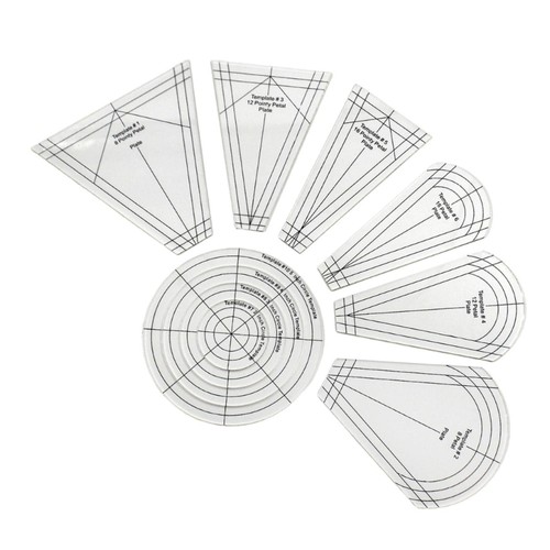 Pcs quilting templates - 10,