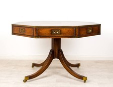 Edwardian Octagonal Drum Table