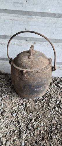 Antique pressure cooker cast - antique,
