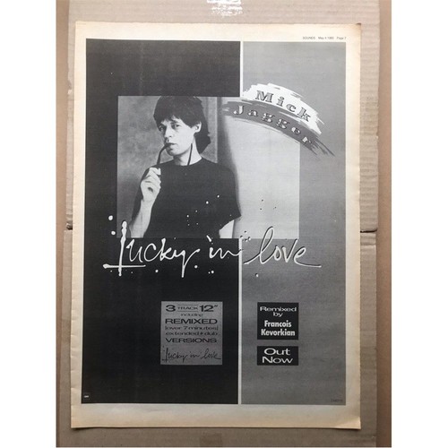 Mick jagger lucky - mick, in
