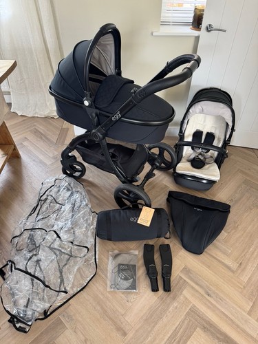 Egg black pushchair - egg, 2