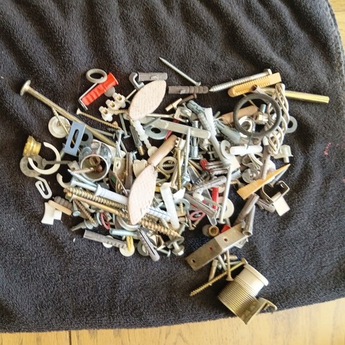 Job lot screws bolts bits - lot, of