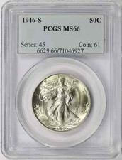 1946-S 50c Walking Liberty