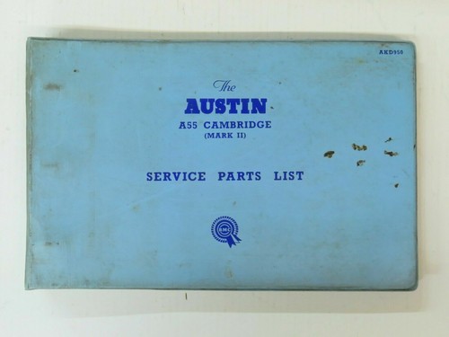 Service parts list british - service,