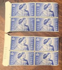 1948 SG493 Blocks Of 4, Royal