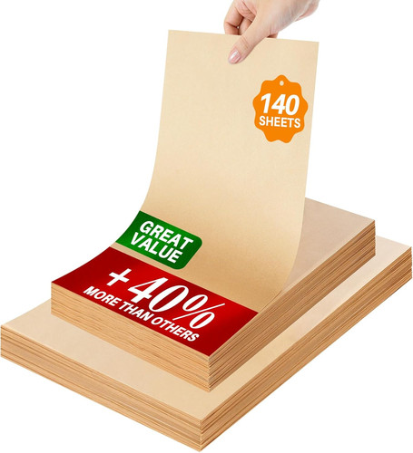140 parchment paper sheets - 140,