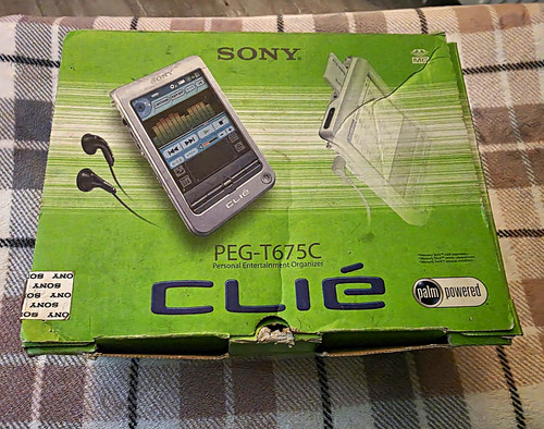 Sony clié peg - peg-t675c, os