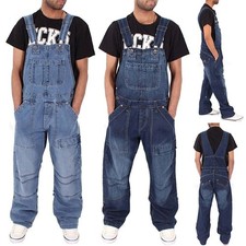 Men Denim Dungarees Jumpsuit Jeans Casual Overalls Romper Trousers Bib PantsGIFT