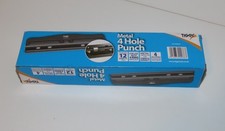 Metal 4 Hole Punch Heavy Duty
