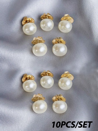 Sew pearl buttons - pearl,