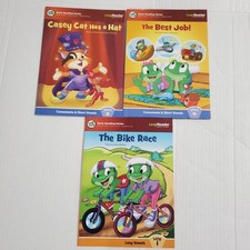 Leapfrog The Best Job,Casey Cat Has A Hat,The Bike Race, Lot Of 3 Books Learning